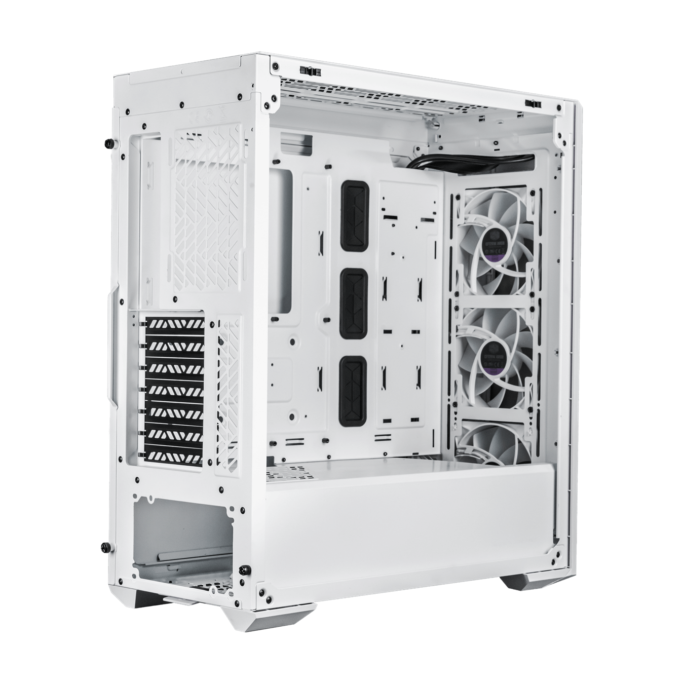 Cooler Master MASTERBOX 520 MESH ARGB Mid Tower WHITE Gaming Case