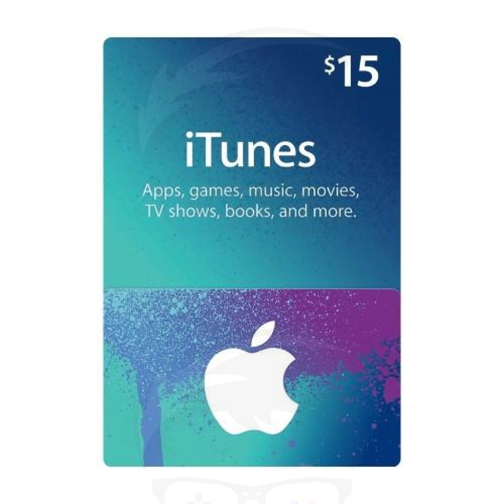 Itunes Gift Card 15$
