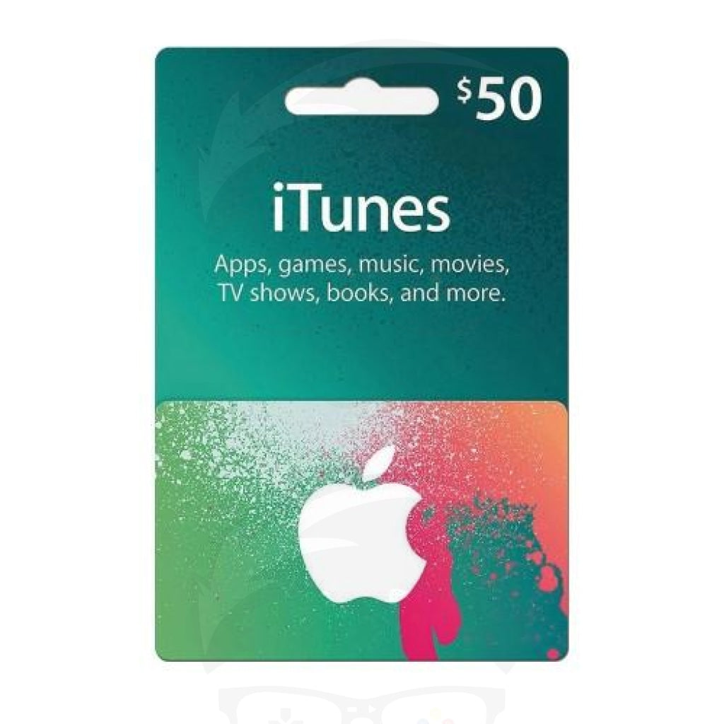 Itunes Gift Card 50$