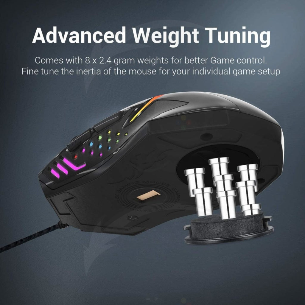 Redragon M601 RGB 7-Button GAMING MOUSE