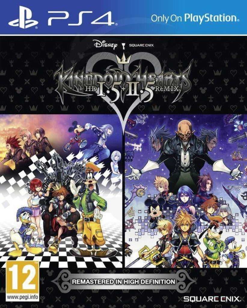 Kingdom Hearts Hd 1.5 + 2.5 Remix - Playstation 4