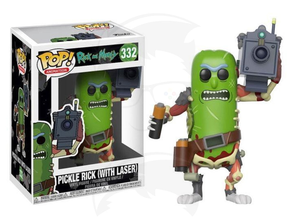 POP! Animation: Rick and Morty - Pickle Rick (With Laser)