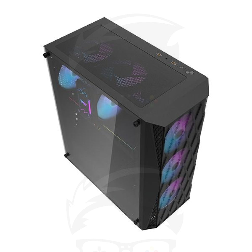DARKFLASH DK352 Black ATX PC GAMING Case